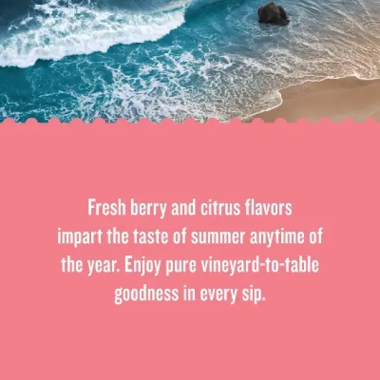 Ros&eacute; Wine - 750ml Bottle - California Roots&trade; image {1}
