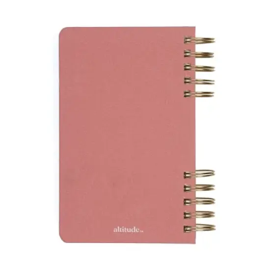 Altitude Planner 5"x8" 2025-2026 Monthly & Weekly Mauve Pink image {11}