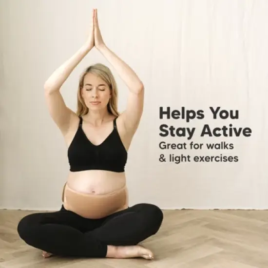 KeaBabies Maternity Belly Band for Pregnancy, Soft & Breathable Pregnancy Belly Support Belt image {6}