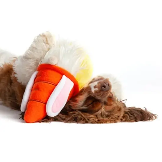 Midlee Easter Bunny Gnome Dog Toy image {3}