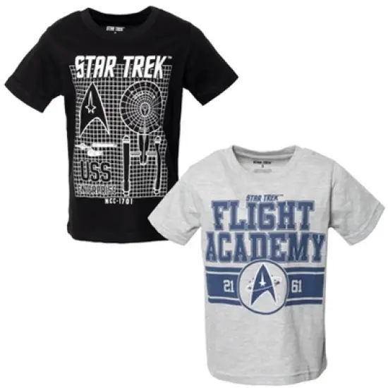 Star Trek 2 Pack T-Shirts Little Kid to Adult  image {9}
