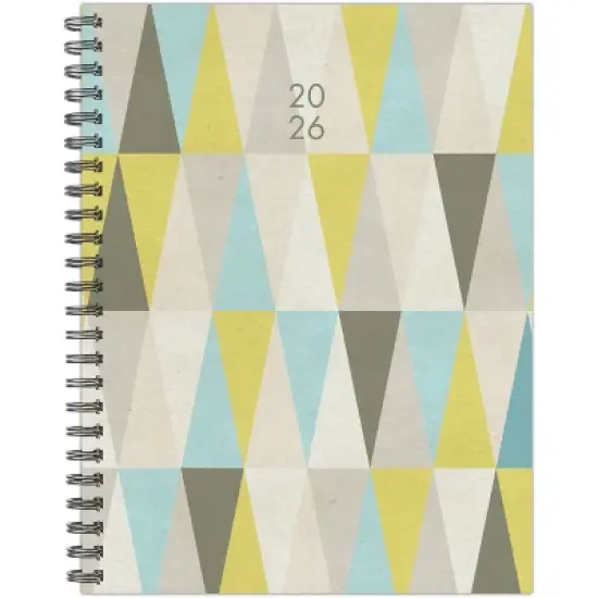Willow Creek Press 6.5"x8.5" 2026 Geometric Gray Weekly/Monthly Softcover Planner image {6}