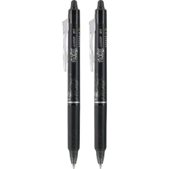 Pilot FriXion Gel Pen Fine Point Black Ink 31460 image {1}
