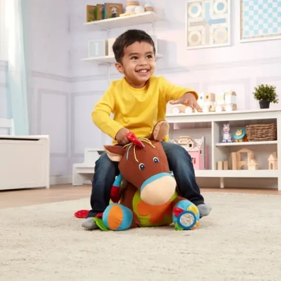 Melissa & Doug Giddy-Up and Play Baby Activity Toy - Multi-Sensory Horse image {1}