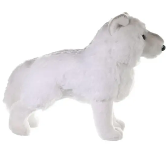 Wild Republic Cuddlekins Standing Arctic Wolf Stuffed Animal, 12 Inches image {3}