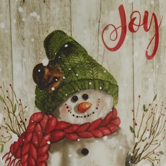 Park Designs Farmhouse Snowman Utensil Crock - Off-White image {2}