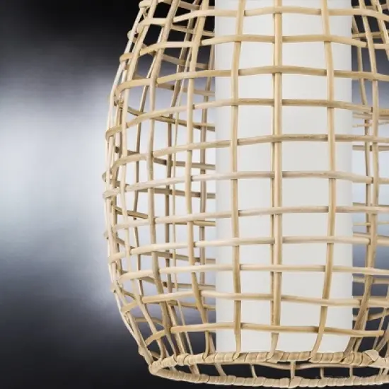 Urban Ambiance Luxury Bohemian Outdoor Pendant 16''H x 12''W,  Galvanized Steel Finish,  Cleveland Collection, UHP1281 image {5}