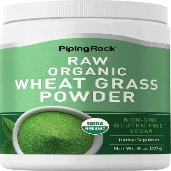 Piping Rock Wheatgrass Powder | 8 oz image {1}