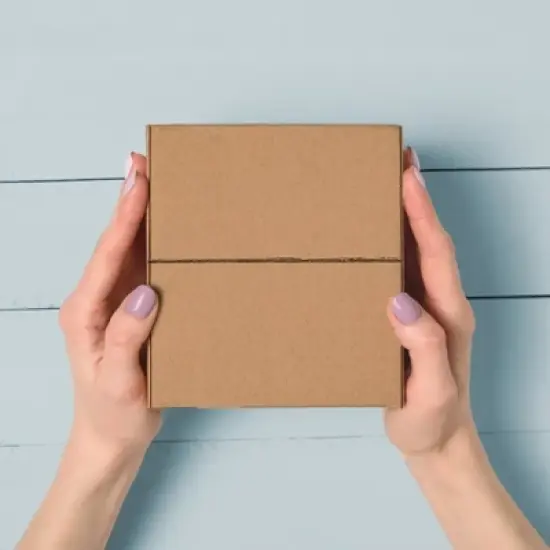 UOFFICE Bulk Pack of 50 Corrugated Boxes 6" x 6" x 4" - Shipping Boxes image {5}