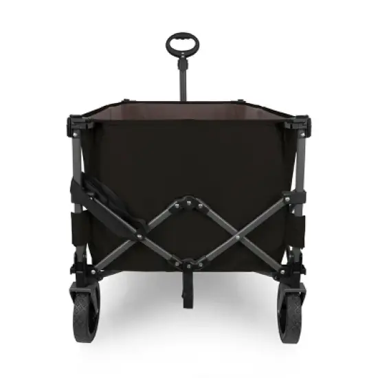 Oniva Wilderness Collapsible Outdoor Folding Wagon - Black/Gray image {3}