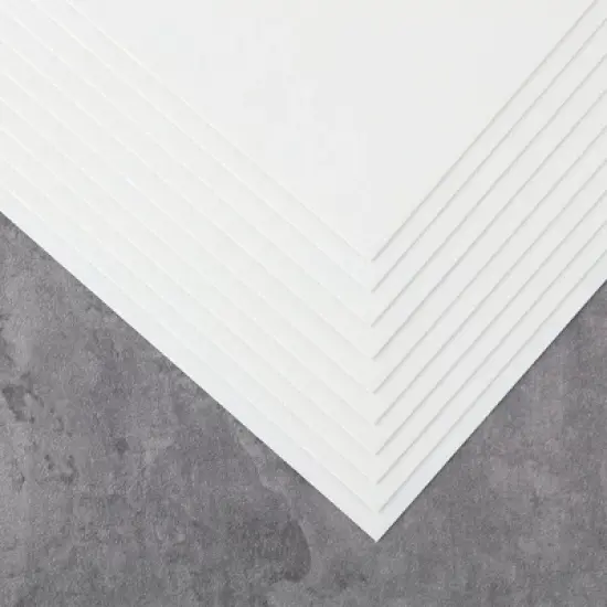 New York Central Watercolor Paper Sheets, 11x14 Inch, 140lb Hot Press, Pack of 50 - Professional Grade, Acid-Free, Archival - For Wet and Dry Media image {3}