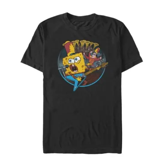 Men's SpongeBob SquarePants Bank Geek Practice T-Shirt image {4}