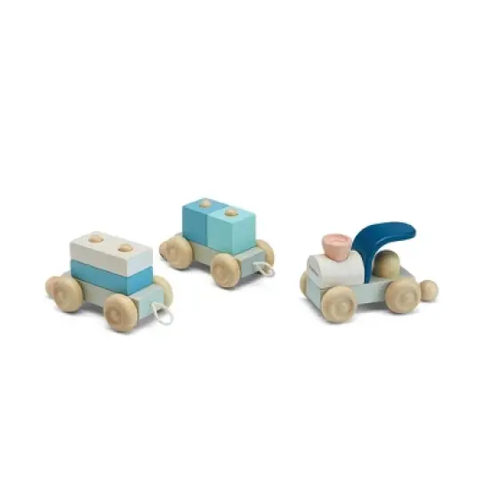 Plantoys| Stacking Train Trio - Orchard image {1}
