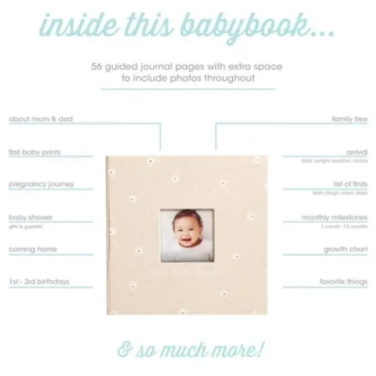 Pearhead Square Baby Memory Book image {8}