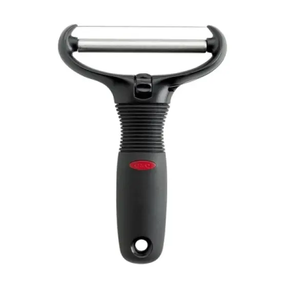 OXO Wire Cheese Slicer with Replaceable Wires: Metal, Dishwasher-Safe, 3 Blades, Black, Kitchen Wire Slicer image {5}