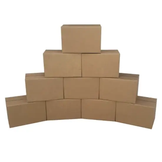 UBMOVE 10 Small Moving Boxes - 16x10x10 - Cardboard Box image {8}