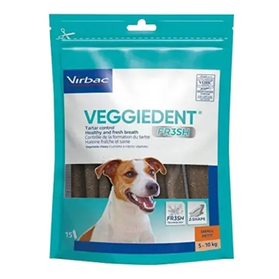 Virbac C.E.T. Veggiedent Fr3sh Small 30 count image {1}