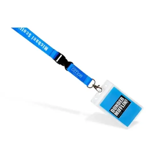 Just Funky The Office Fun Run Race For The Cure Lanyard & ID Badge | Raise Rabies Awareness image {2}