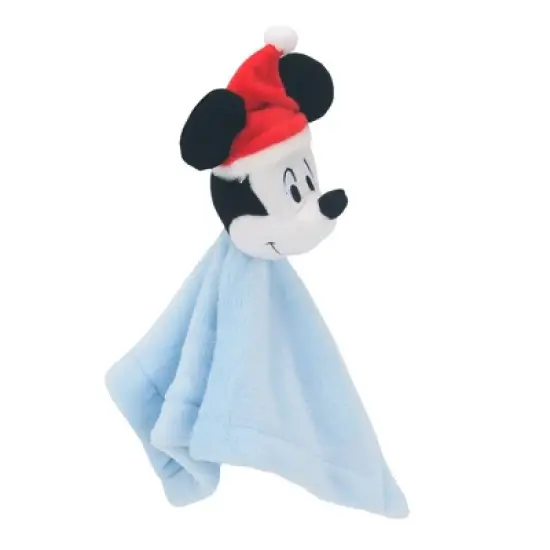 Lambs & Ivy Disney Baby Mickey Mouse Holiday/Christmas Security Blanket - Lovey image {2}