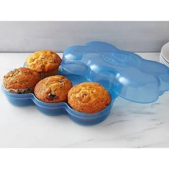 Fresh Keeper  Reusable Air Tight Muffin Storage Container image {4}