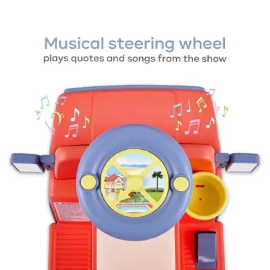 Bluey Ride On Car - Electric Car for Kids with Sound Effects & Music image {2}