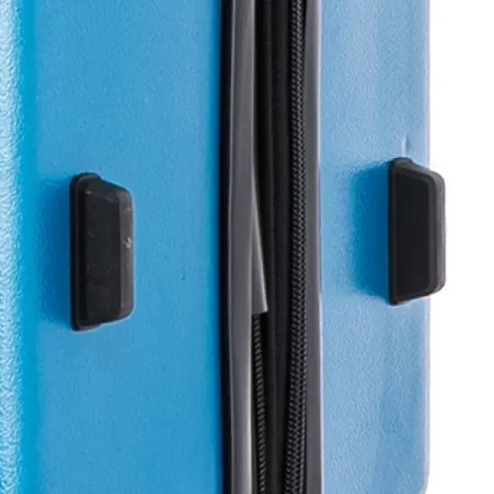 DUKAP Zahav Lightweight Hardside Medium Checked Spinner Suitcase - Teal image {11}