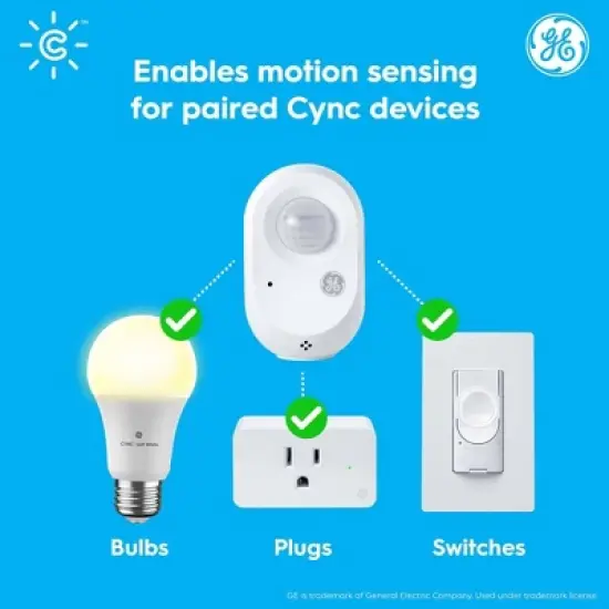 GE CYNC Smart Wire-Free Motion Sensor image {4}