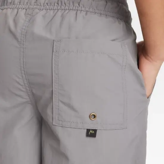 Boys' Solid Swim Trunks - art class&trade; Gray image {1}