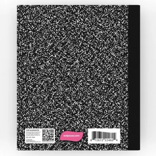 Black Marble Composition Notebook College Ruled 100 Sheets (48 Packs) image {2}
