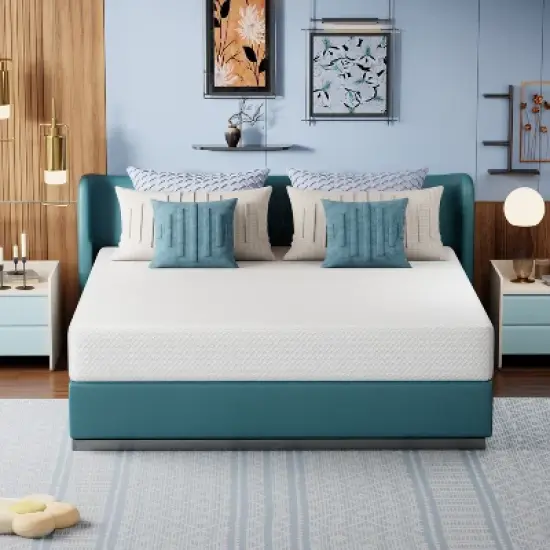 BestMassage 10 Inch Mattress Gel Memory Foam Mattress Medium Firmness Mattresses for Cool Sleep & Pressure Relief CertiPUR-US Certified image {7}