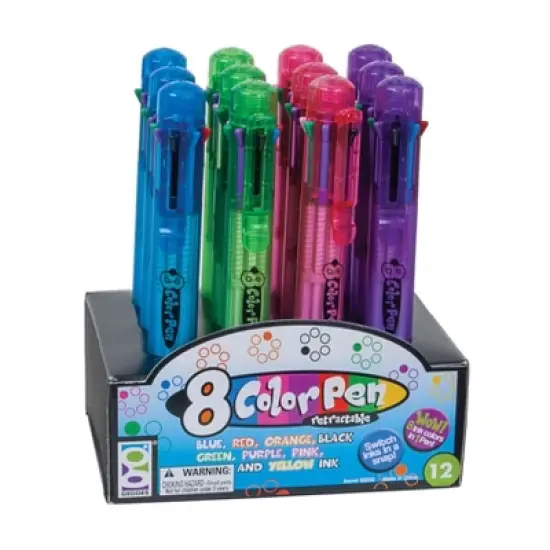 Geddes 8-Color Pens - 12 per display image {2}