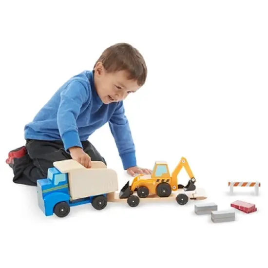 Melissa & Doug Dump Truck & Loader image {4}