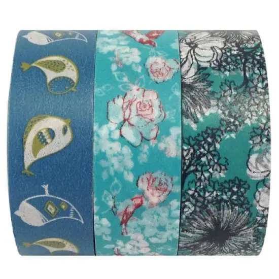 Wrapables Washi Tape (Set of 3) image {15}
