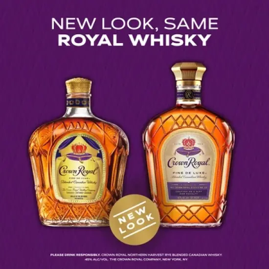 Crown Royal Canadian Whisky - 1.75L Bottle image {1}