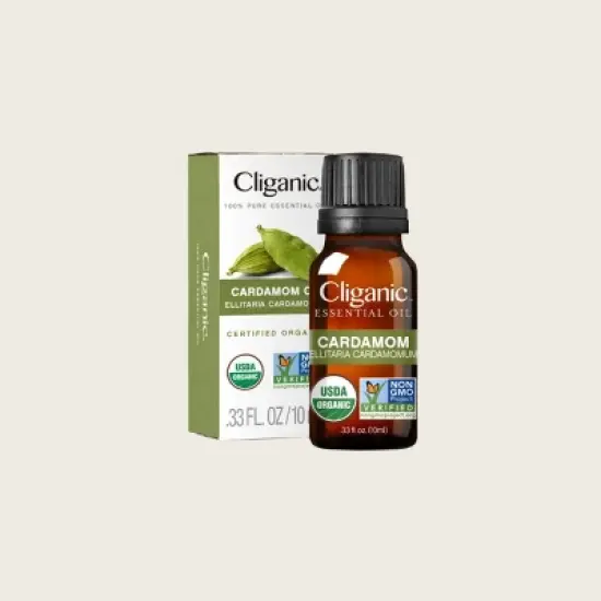 Cliganic Organic Cardamom Oil 10ml image {1}
