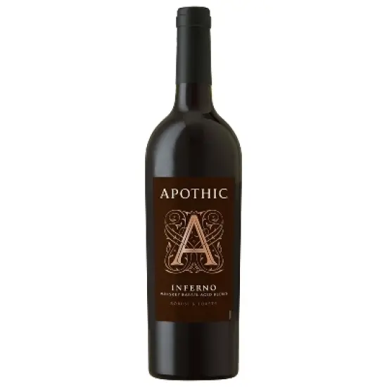 Apothic Inferno Red Blend Red Wine - 750ml Bottle image {6}