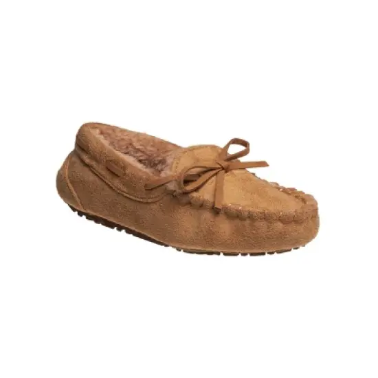Beverly Hills Polo Club Girls' and Boys' Unisex Indoor Cozy Moccasin Loafer Slippers with Non-Slip Hard Sole (Little Kids) image {9}