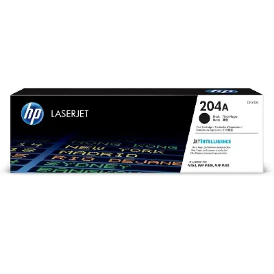 HP 204A Black Original LaserJet Toner Cartridge, ~1,100 pages, CF510A image {7}