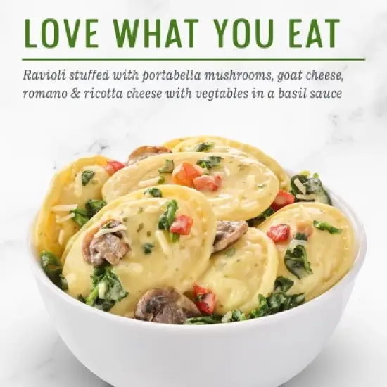 Evol Frozen Portabella and Goat Cheese Ravioli - 8.75oz image {2}