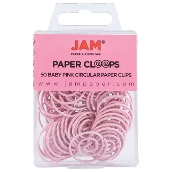 JAM Paper 50pk Circular Paper Clips image {7}