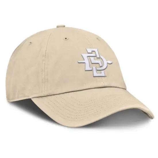 NCAA San Diego State Aztecs Unstructured Khaki Tonal Cotton Hat image {2}