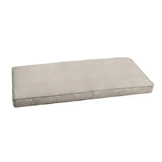 Sunbrella 60" x 19" x 3" Outdoor Corded Bench Cushion - Sorra Home image {17}