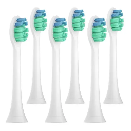 Anti-Plaque Pro Sonic Replacement Brush Heads - 6ct - up & up&trade; image {3}