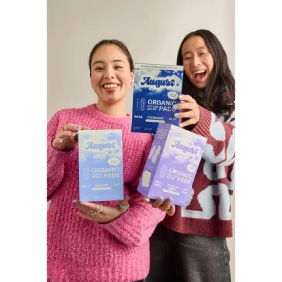 Its August Organic Night Pads - 16pk image {2}