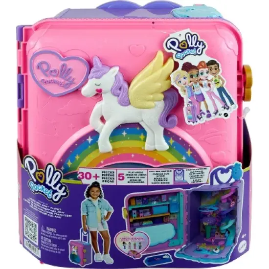 Polly Pocket Dolls Pollyville Resort Roll Away Playset image {5}