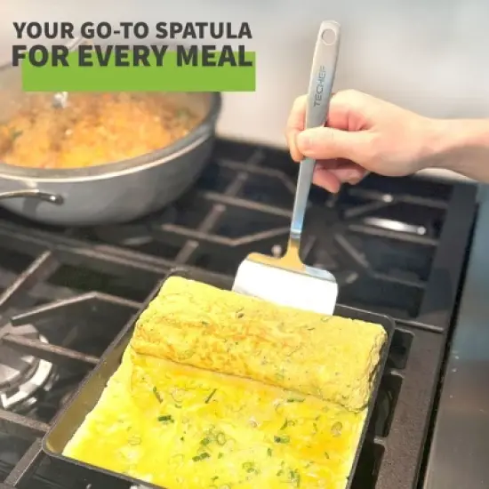 TECHEF - ChefCore Stainless Steel Solid Turner Spatula image {1}