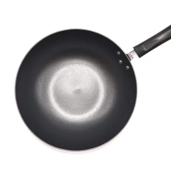 Starfrit Light Nonstick Cast Iron Wok with Bakelite Handle (12-In.) image {1}