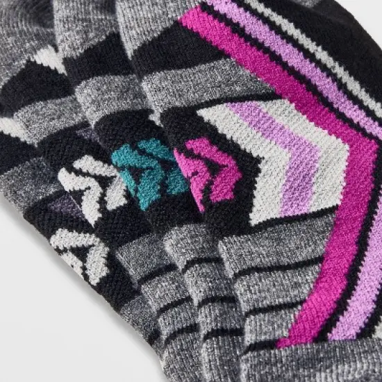 Women's 4pk Cushioned Sprint Striped Mesh No Show Athletic Socks - All in Motion&trade; 4-10 image {2}