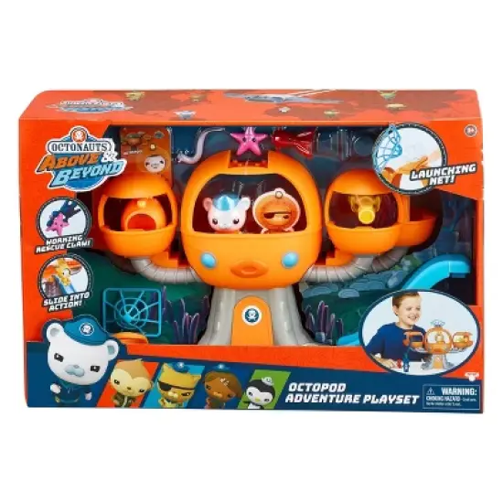 Octonauts Above & Beyond Octopod Adventure Playset image {1}
