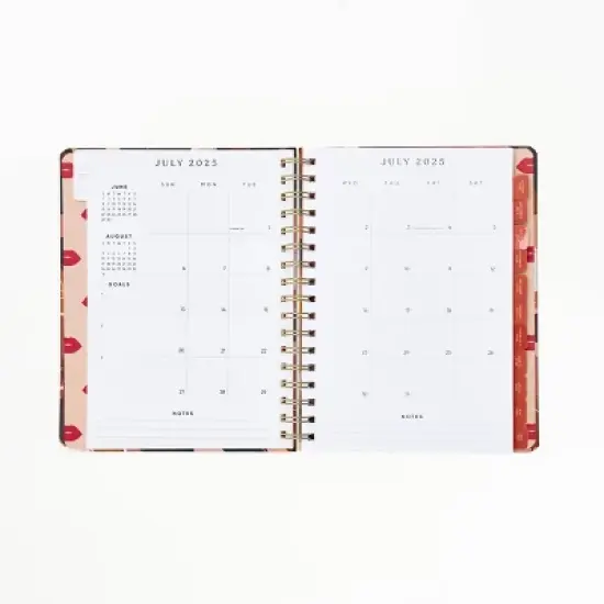Be Rooted Be Rooted 7"x9" Academic Planner 2025 - 26 All Over Print Brown image {5}